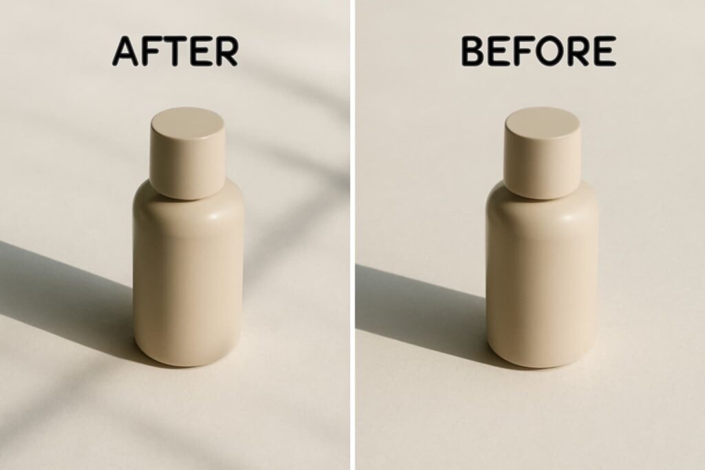 How to Create Realistic Shadows for Product Photography