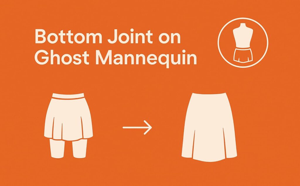 Bottom Joint on Ghost Mannequin Perfecting Your Product Photos