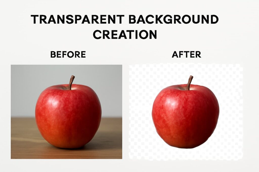 What is Transparent Background Creation