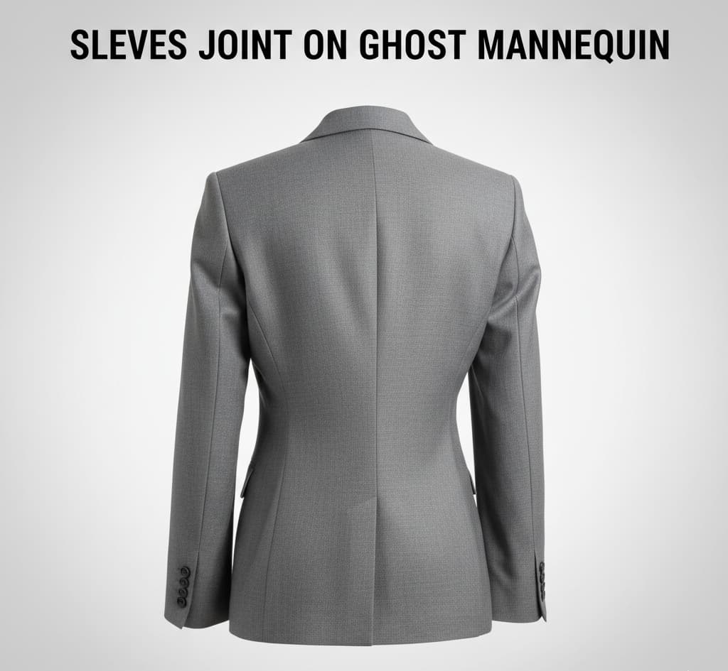 Sleeves Joint on Ghost Mannequin Tips for Flawless Editing